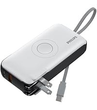 Philips モバイルバッテリー コンセント一体型 DLP4351CW USB モバイルバッテリー DLP4351CW/11 | Philips